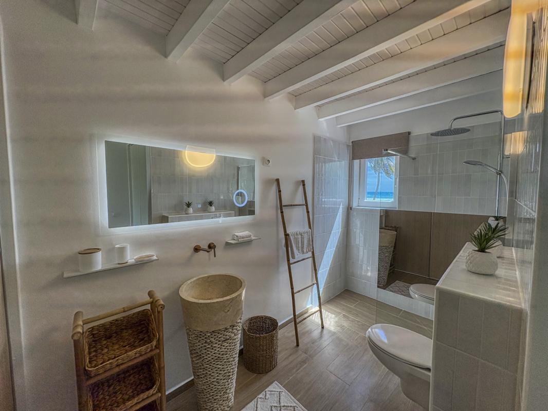 35.Location villa pied dans l'eau Saint François Guadeloupe_Chambre 2 Etage